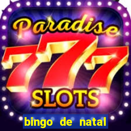 bingo de natal para imprimir gratis